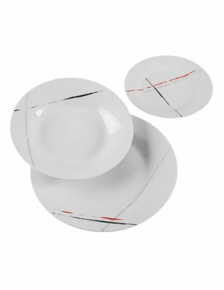 VAJILLA 18 PIEZAS STRAW