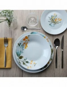VAJILLA 18 PIEZAS ACUARELA 2