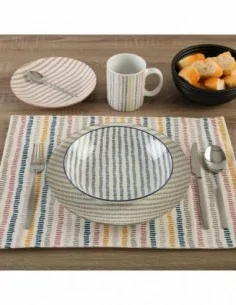 VAJILLA 18 PIEZAS CORDUROY 2