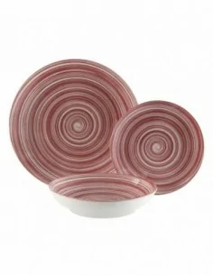 VAJILLA 18 P.ARTESIA ROSA