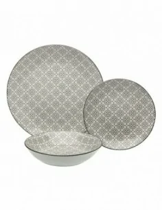 VAJILLA 18 PIEZAS  MADEIROS