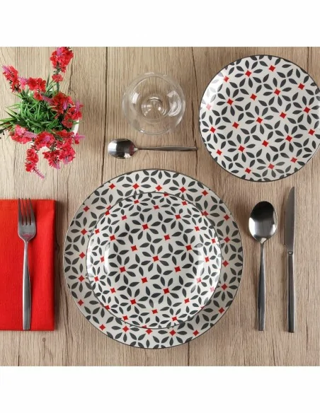 VAJILLA 18 PIEZAS FELICIA PAPR