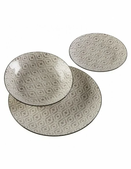 VAJILLA 18 PIEZAS HANNAH