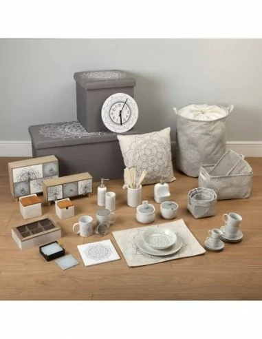 VAJILLA 18 PIEZAS MANDALAS