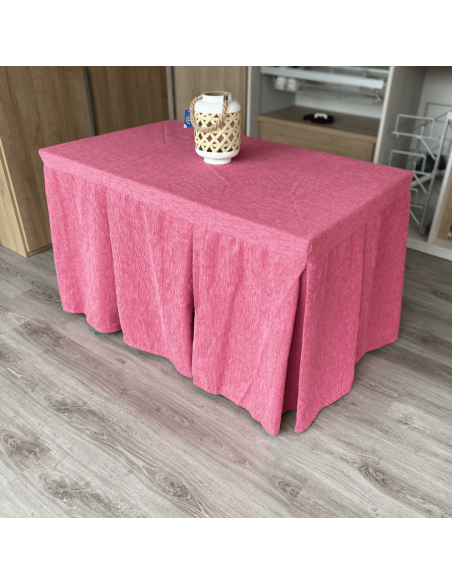 Ropa elegante 10 pliegues Fucsia