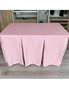 Ropa elegante 10 pliegues Rosa 2