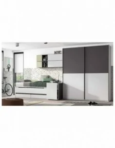 Dormitorio juvenil cama compacta | Decopaq.es