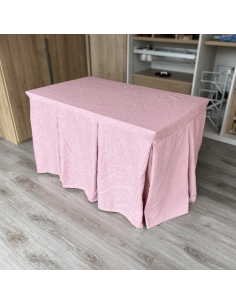 Ropa elegante 10 pliegues Rosa