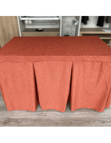 Ropa elegante 10 pliegues Teja Ropa elegante 10 pliegues Teja