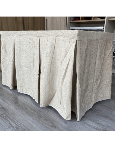 Ropa elegante 10 pliegues Beige