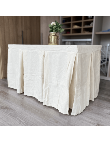 Ropa elegante 10 pliegues Marfil Ropa elegante 10 pliegues Marfil