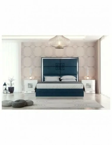 Dormitorio de matrimonio moderno completo con diseños alta gama de mobiliario diferentes medidas y colores (4)