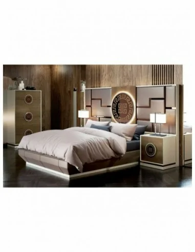 Dormitorio de matrimonio moderno completo con diseños alta gama de mobiliario diferentes medidas y colores (5)
