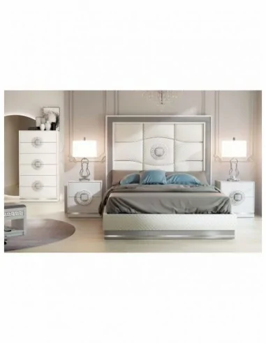Dormitorio de matrimonio moderno completo con diseños alta gama de mobiliario diferentes medidas y colores (10)