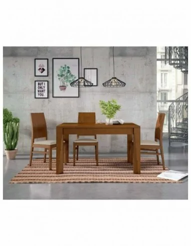 Mesa de comedor centro elevable a medida madera barnizada lacada diferentes diseños (1)