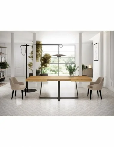 Mesas de comedor o mesas de centro con pata metalica diseño moderno industrial (5)