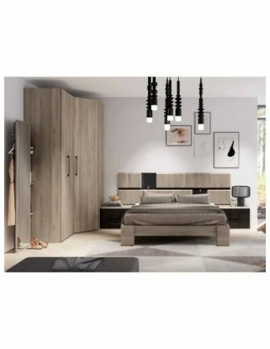Dormitorio de matrimonio diseño moderno personalizable a medida (25)