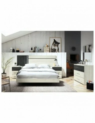 Dormitorio de matrimonio diseño moderno personalizable a medida (47)