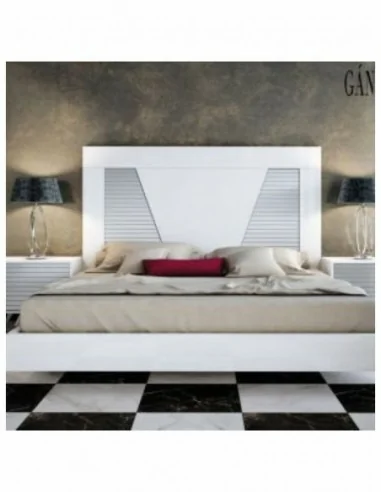 Dormitorio de matrimonio moderno con cabeceros y varios colores a elegir diseño lineal (10)