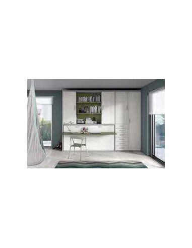 Dormitorio juvenil diseño moderno con varios colores y distribuciones disponibles (49)