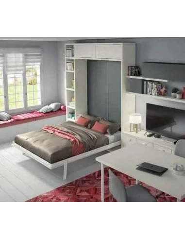 Dormitorios juveniles a medida a diseño moderno  con camas abatibles literas diferentes colores  (5)