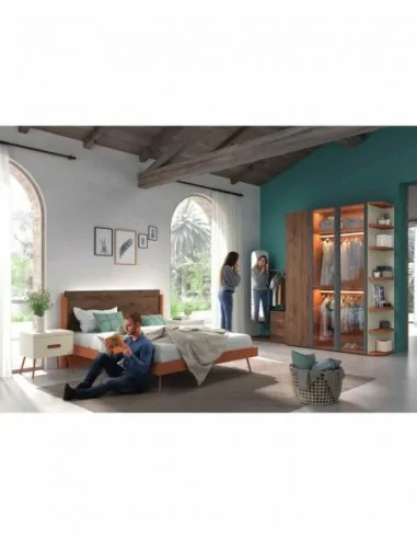 Dormitorios juveniles a medida a diseño moderno  con camas abatibles literas diferentes colores  (54)