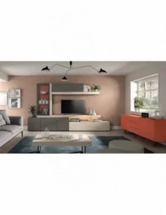 Salon diseño moderno mezcla...