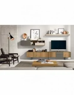 Salon diseño moderno mezcla...