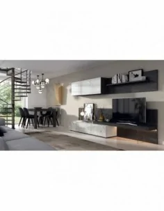 Salon diseño moderno mezcla...