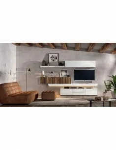 Salon diseño moderno mezcla...