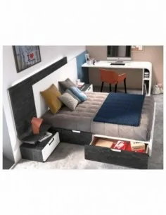 Dormitorio juvenil  moderno...