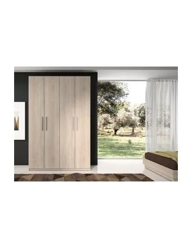 Armario vestidor con puertas o sin puertas a medida con diseño interior y diferentes acabados (1)