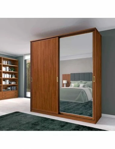 Armarios a medida diseño colonial para dormitorios con espejos e interior a diseño del cliente (9)