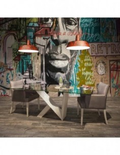 Mesa de comedor y centro a...