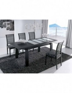 Mesa de comedor y centro a...