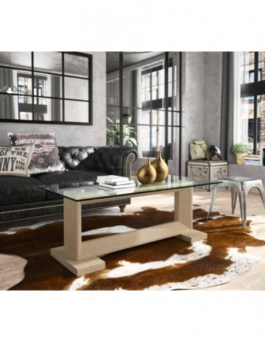 Mesa de comedor y centro a juego...