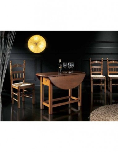 Mesa de comedor y centro a juego...