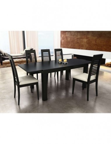 Mesa de comedor y centro a juego...