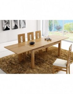 Mesa de comedor y centro a...