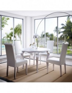 Mesa de comedor y centro a...