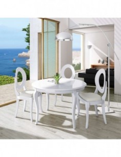 Mesa de comedor y centro a...