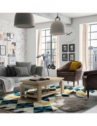 Mesa de comedor y centro a juego...