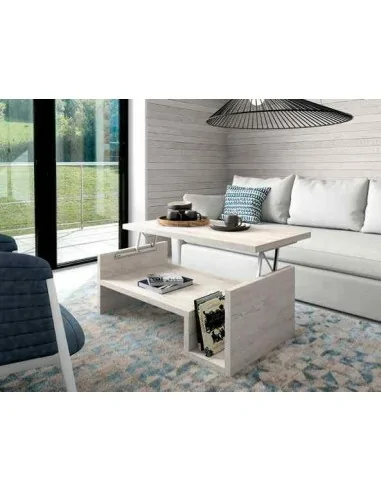 Mueble auxiliar de salon zapatero mesa de centro elevable a medida con diferentes tonos de color (4).1