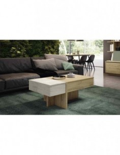 Mesa de centro elevable con...