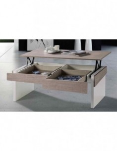 Mesa de centro elevable con...
