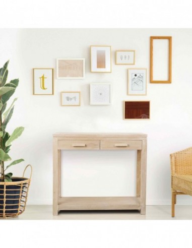 Muebles de dormitorio madera natural...