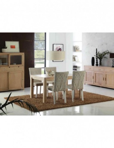 Muebles de salon madera natural...