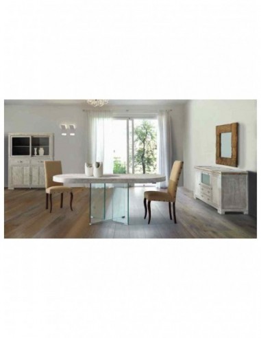 Mesa de comedor con sillas y mesa de...