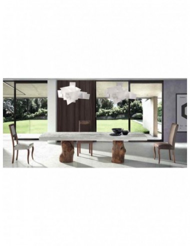 Mesa de comedor con sillas y mesa de...