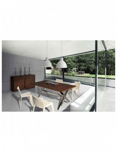 Mesa de comedor con sillas y mesa de...